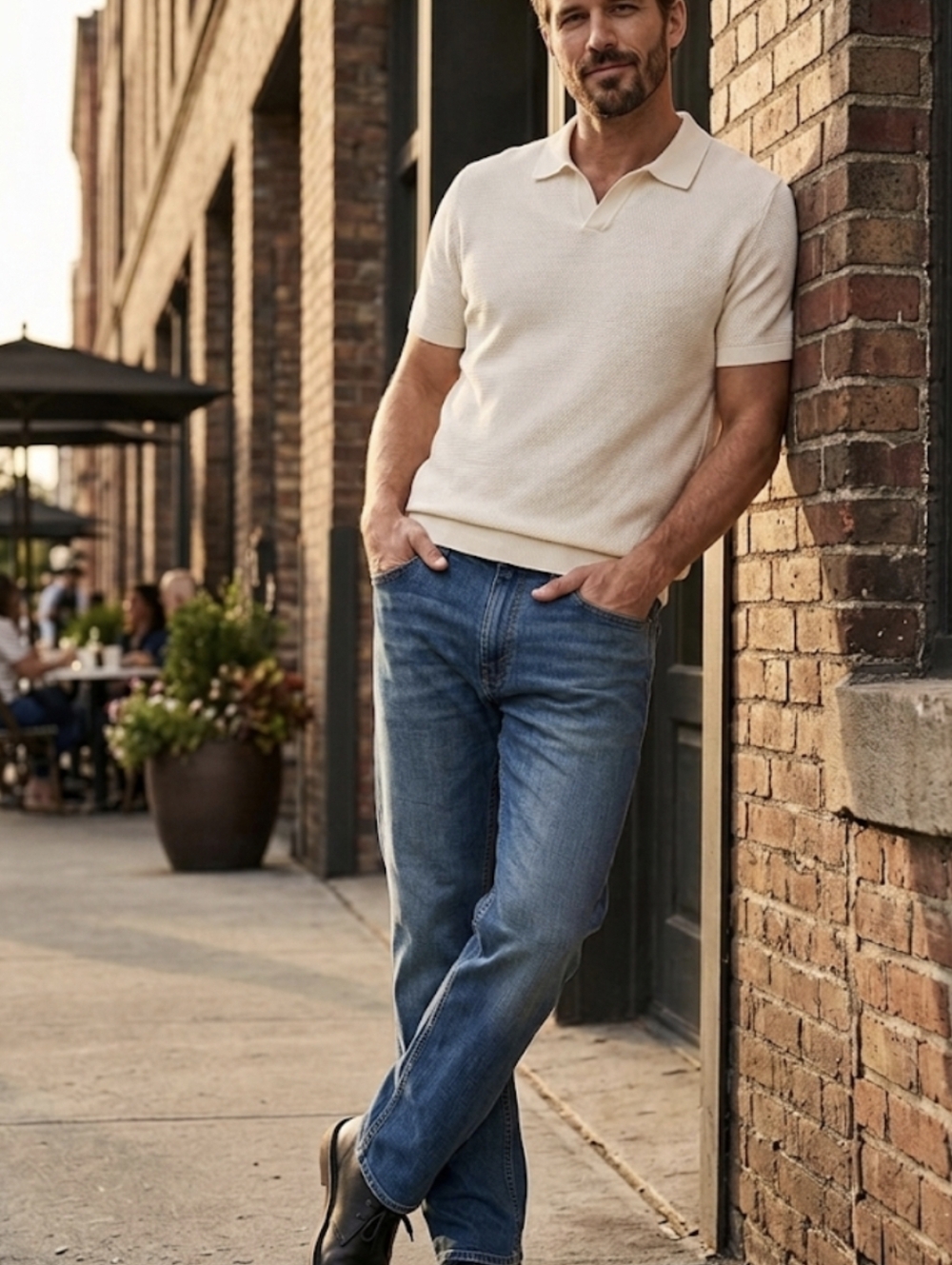 Levi's Men’s Straight Jeans - Medium Blue
